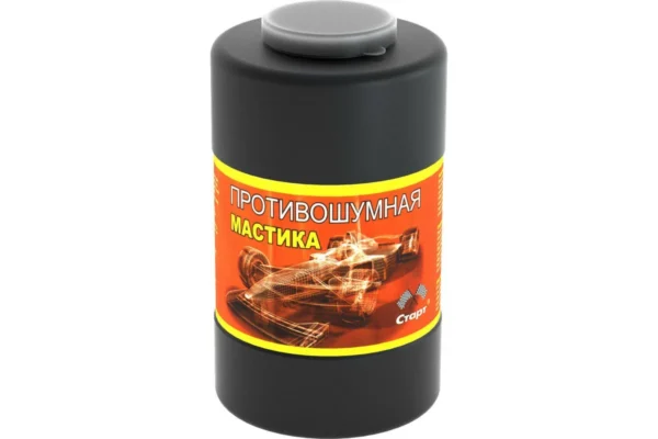 Мастика ПРОТИВОШУМНАЯ 1,6kg 6шт/кор