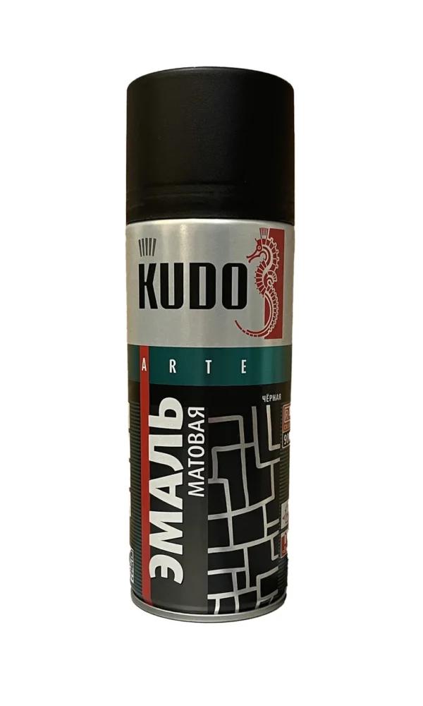 KUDO черная матовая алкидка 1102