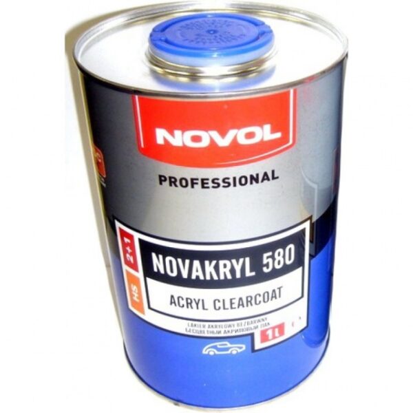 Лак HS NOVAKRYL 580 синий 1л+0,5л