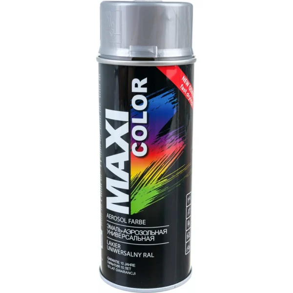 Эмаль нц аэрозоль MX RAL9006 серебро