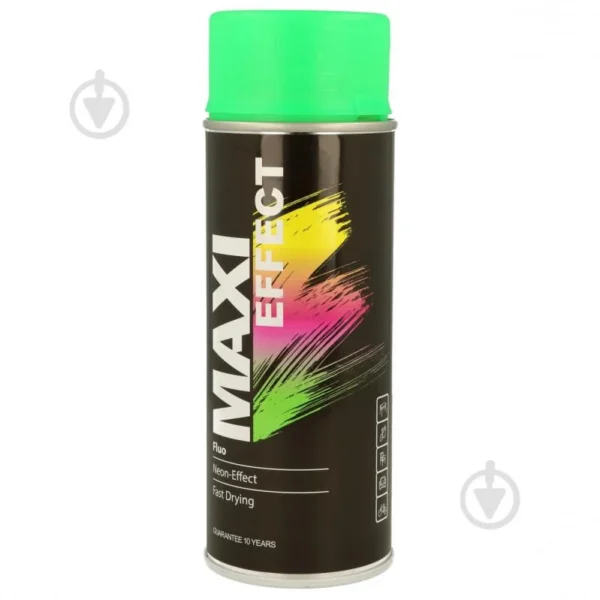 эмаль флюорисцент аэрозоль зеленый 400ml 12шт/кор