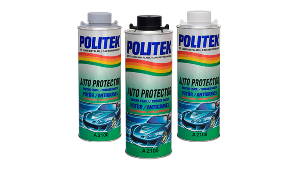 Антигравий черный 1л POLITEK