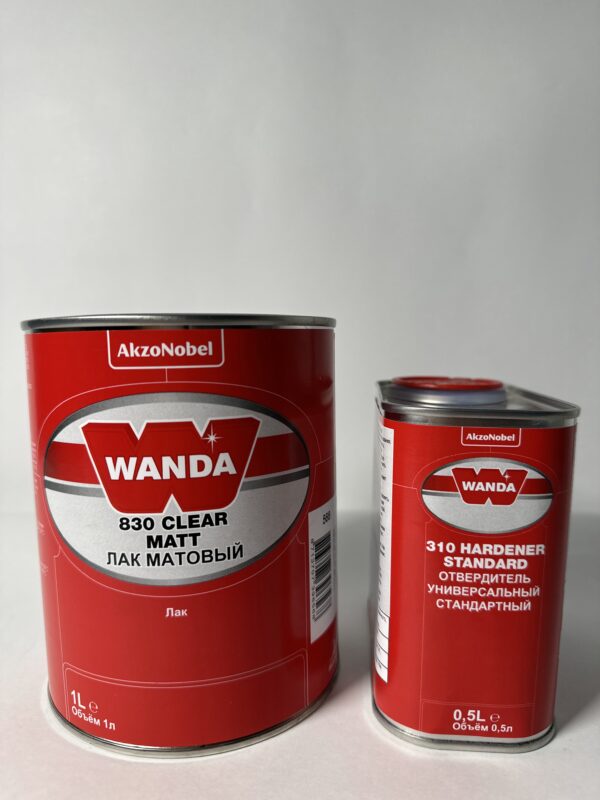 Лак матовый WANDA 1л+0,5отв