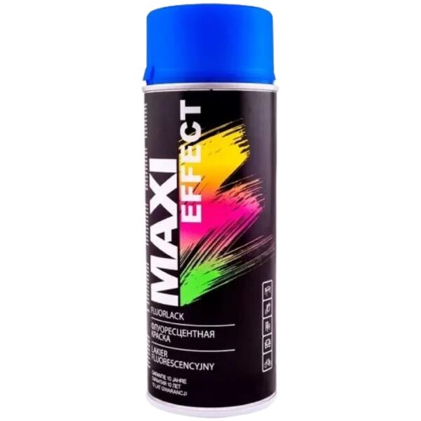 эмаль флюорисцент аэрозоль голубой 400ml 12шт/кор