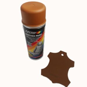 Эмаль винил и кожа аэрозоль LEATHERSPRAY серо-бежевый 200мл.