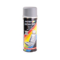 Эмаль винил-кожа аэрозоль LEATHERSPRAY серый 200мл.