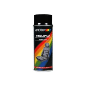 Эмаль винил и кожа аэрозоль VINILSPRAY черный 400мл.