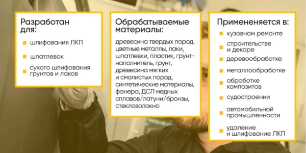 Шлиф бумага сухая в рулоне на поролоне softlex p320 115*125mm 150шткор — изображение 2