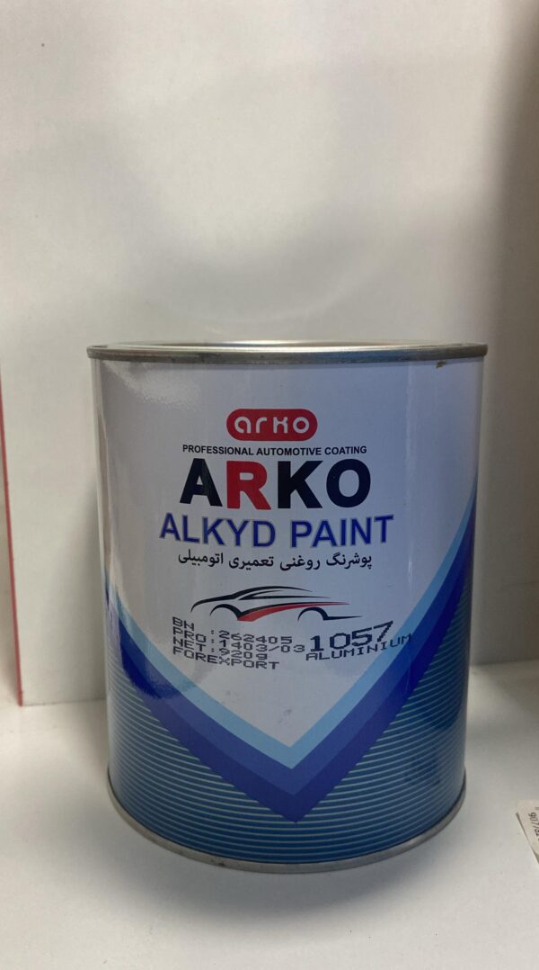 Алкидная краска arko 1Л СЕРЕБРО 1057