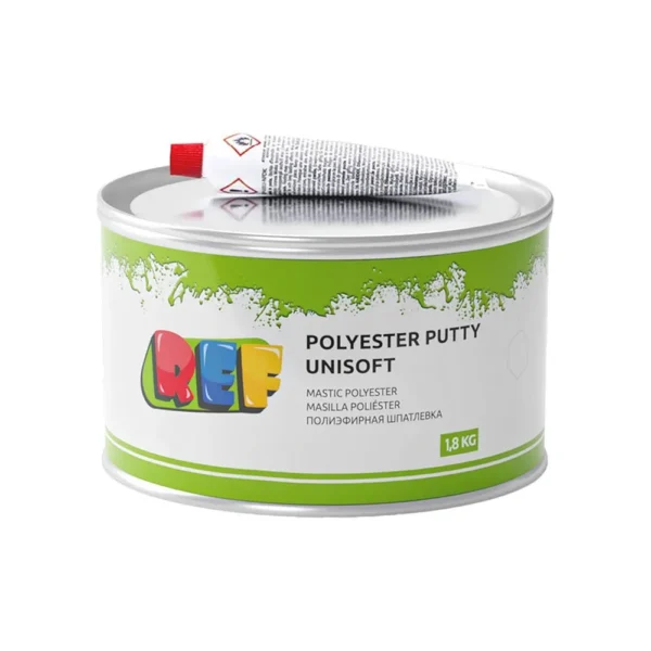 REF Шпатлевка универсальная Polyester Putty UNISOFT 1.8кг